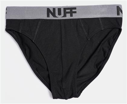 Ανδρικά Σλιπ Μαύρα Μονόχρωμα 3Pack Nuff