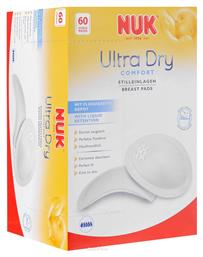 Nuk Επιθέματα Στήθους Ultra Dry Comfort 60τμχ