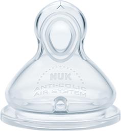 Nuk First Choice Plus Flow Control Θηλή από Σιλικόνη Ρυθμιζόμενης Ροής για 6+ μηνών από το Pharm24