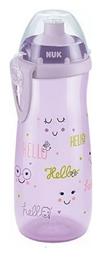First Choice Sports Cup Εκπαιδευτικό Μπιμπερό Πλαστικό Hello Purple για 36m+ 450ml Nuk