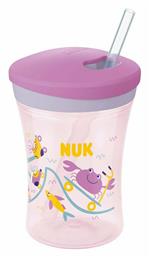 Παιδικό Ποτηράκι Action Cup από Πλαστικό Dogs 230ml για 12m+ Nuk από το Plus4u