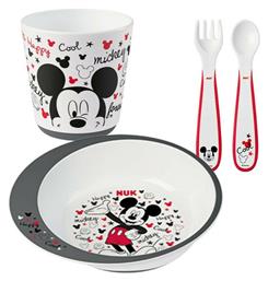 Σετ Φαγητού Σετ Φαγητού Disney Mickey 6m+ από Μελαμίνη 4τμχ για 6+ μηνών Nuk