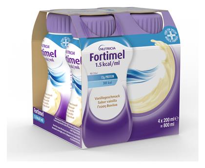 Fortimel 1.5kcal 4 x 200ml Βανίλια Nutricia