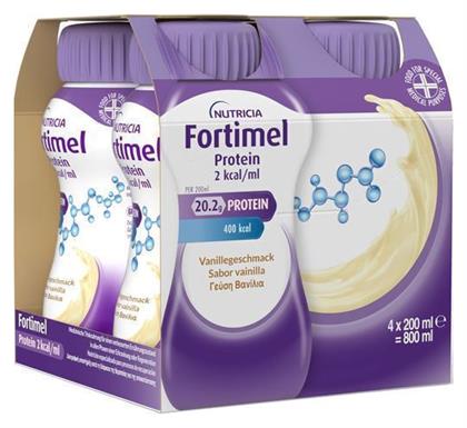 Fortimel Protein 2kcal 4 x 200ml Βανίλια Nutricia