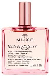 Nuxe Huile Prodigieuse Florale Ξηρό Λάδι Σώματος για Πρόσωπο, Μαλλιά και Σώμα 50ml από το Pharm24