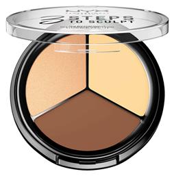 Nyx Professional Makeup 3 Steps To Sculpt Παλέτα Contouring Light 15gr από το Galerie De Beaute