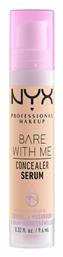 Nyx Professional Makeup Bare With Me Liquid Concealer 4 Beige 9.6ml