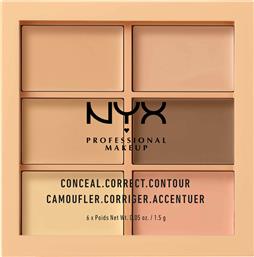 Nyx Professional Makeup Conceal. Correct. Contour Concealer Palette Light 1.5gr
