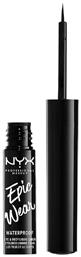 Makeup Epic Wear Long Stay & Waterproof Πινέλο Eye Liner 3.5ml Nyx Professional