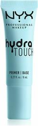 Nyx Professional Makeup Hydra Touch Primer Προσώπου σε Κρεμώδη Μορφή 8ml