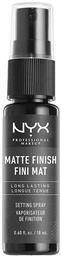 Nyx Professional Makeup Matte Finish Setting Spray Mini 180ml από το Attica The Department Store