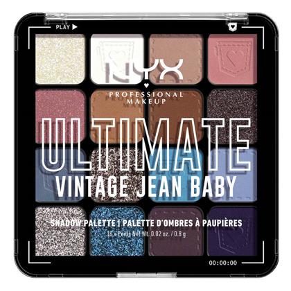 Makeup Παλέτα με Σκιές Ματιών Matte σε Στερεή Μορφή Vintage Jean Baby Nyx Professional