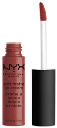 Makeup Soft Matte Lip Cream Long Lasting Liquid Κραγιόν Matte 32 Rome 8ml Nyx Professional