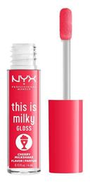 Nyx Professional Makeup This Is Milky Lip Gloss 13 Cherry Milk Shake 4ml από το Attica The Department Store