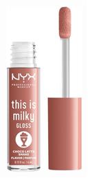 Nyx Professional Makeup This Is Milky Lip Gloss 19 Choco Latte Shake 4ml