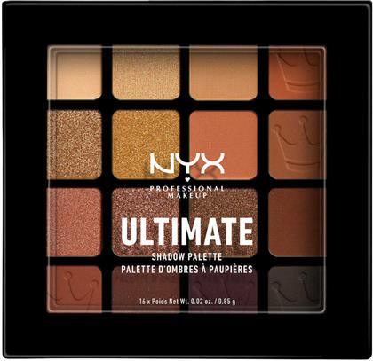 Nyx Professional Makeup Ultimate Παλέτα με Σκιές Ματιών σε Στερεή Μορφή Πολύχρωμη