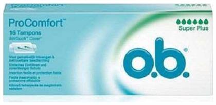 O.B. Procomfort Super Plus για Αυξημένη Ροή 16τμχ - OB