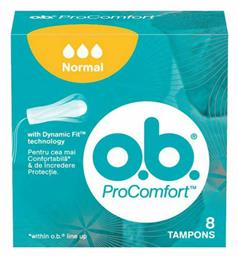 O.B. Ταμπόν ProComfort Normal για Κανονική Ροή 8τμχ - OB