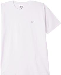 Big Brother Classic Ανδρικό T-shirt Λευκό με Στάμπα Obey