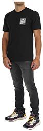 Eyes Icon 2 Ανδρικό T-shirt Μαύρο με Στάμπα Obey