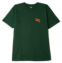 Scorpion Ανδρικό T-shirt Forest Green με Στάμπα Obey