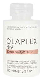 Κρέμα Μαλλιών No.6 Bond Smoother για Ίσιωμα κατά του Φριζαρίσματος 100ml Olaplex