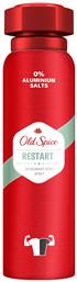 Restart Αποσμητικό σε Spray Χωρίς Αλουμίνιο 150ml Old Spice