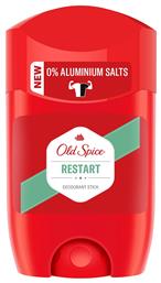 Restart Deodorant Αποσμητικό σε Stick Χωρίς Αλουμίνιο 50ml Old Spice