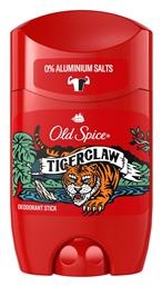 Tigerclaw Deodorant Αποσμητικό σε Stick Χωρίς Αλουμίνιο 50ml Old Spice