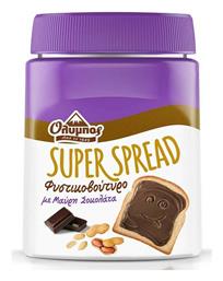 Φυστικοβούτυρο Απαλό Super Spread με Μαύρη Σοκολάτα 350gr Όλυμπος