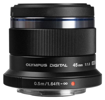 M. Zuiko Digital 45mm 1:1.8 Crop Frame για Micro Four Thirds (MFT) Μount Olympus