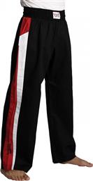Olympus Sport Trousers Cotton Ενηλίκων / Παιδικό Παντελόνι Kick Boxing Μαύρο