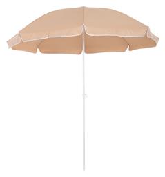 Ομπρέλα Δαπέδου Στρογγυλή Αλουμινίου Randall Καφέ Φ2m - HomeMarkt