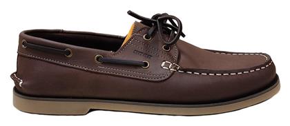 Δερμάτινα Ανδρικά Boat Shoes Dark Brown On the Road