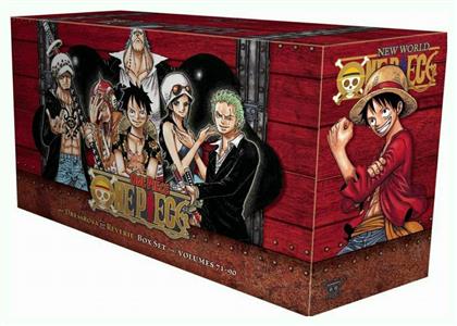 One Piece Box Set 4, Dressrosa to Reverie : Volumes 71-90 with Premium - Shogakukan
