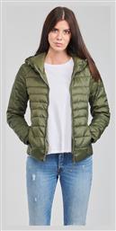15156569 Κοντό Γυναικείο Puffer Μπουφάν για Χειμώνα Forest Night Only