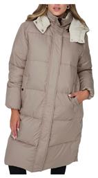 Μπουφάν Puffer Γκρι Only