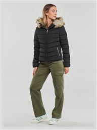 Μπουφάν Puffer Μαύρο Only