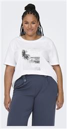 T-Shirt Λευκο Only Carmakoma