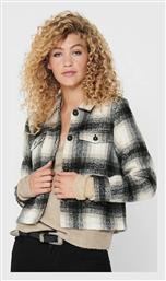 Γυναικείο Καρό Pumice Stone/Black Overshirt Only