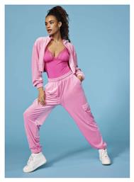 Γυναικείο Σετ Φόρμας Pink Βελουτέ Only