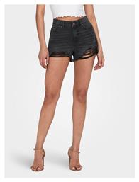 Γυναικείο Τζιν Σορτς Washed Black Only