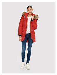 Μπουφάν Parka Κόκκινο Only