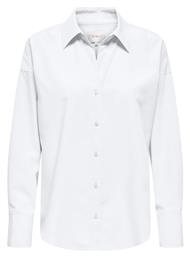 Μακρυμάνικο Γυναικείο Πουκάμισο Bright White Only