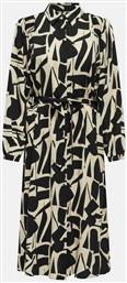 Maxi Σεμιζιέ Φόρεμα Black/white Only