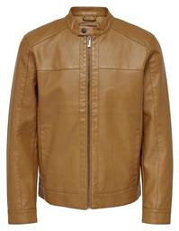 22012339 Biker Μπουφάν από Δερματίνη Only & Sons