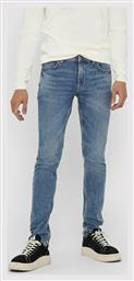 22018653 Ανδρικό Παντελόνι Τζιν Slim Fit Only & Sons