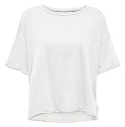 World Boxy Γυναικείο T-shirt Λευκό Only