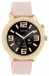Q00324 45mm Smartwatch με Παλμογράφο (Ροζ Χρυσό) Oozoo