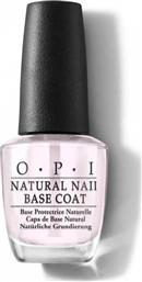 OPI Natural Nail Base Coat Base Coat για Απλά Βερνίκια 15ml